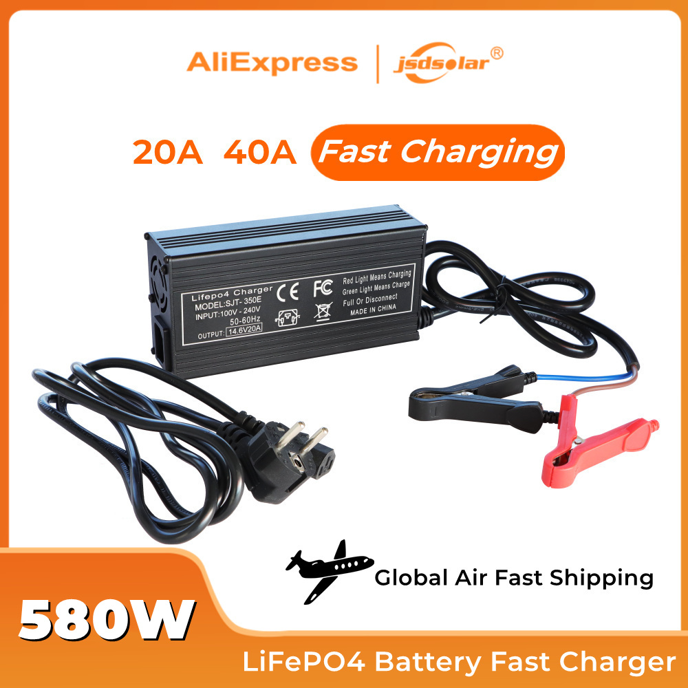 Lifepo4 Battery Pack - Caricabatteria 12V 24V LiFePO4 20A 40A