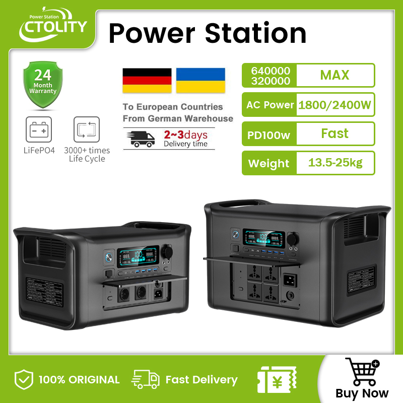 Lifepo4 Battery Pack - Stazioni di Energia Portatili Ucraine 1000W