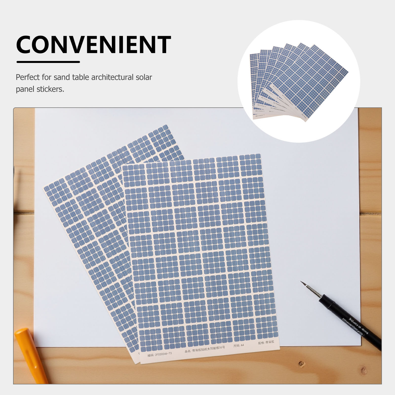 6 Fogli di Adesivi Realistici  - Renewable Energy Us recensione e prezzo